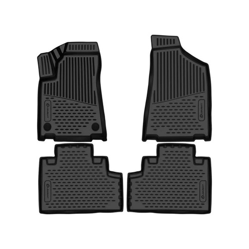 Коврики в салон SWM G01F 2018-, полиуретан 3D Element, Черный, Арт. ELEMENT3DAN0643210K