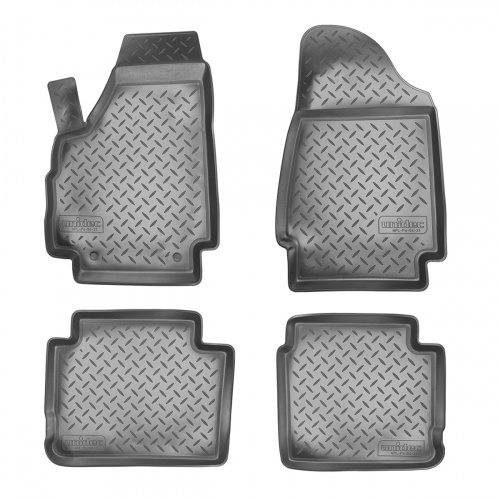 Коврики в салон LADA Niva 2131 1993-2008 5 дв., полиуретан Norplast, Черный, Арт. NPLPO94241