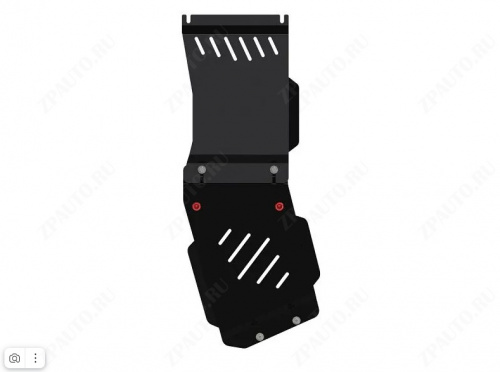 Защита КПП ,РК Jeep Commander 2005-2010 КПП и РК для V-4,7 Арт. 04.0964