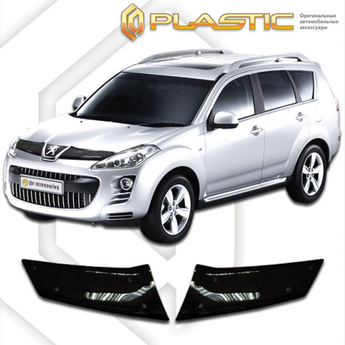 Дефлектор капота Ca-Plastic для Peugeot 4007, арт.CA-377