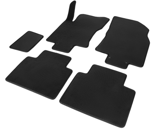 Коврики в салон Nissan X-Trail (T32) 2013-2019, EVA AutoFlex, Черный, Арт. 3410201