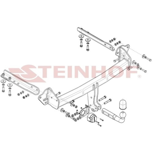 Фаркоп Subaru Forester V (SK/S14) 2018-2021 Steinhof Арт. S430