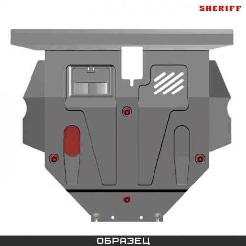 Защита КПП ,РК Chevrolet Tracker II 1998-2004 5 дв. V-1,6; 2,0 Арт. 04.0727