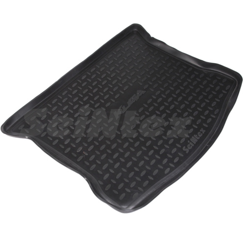 Коврик в багажник Ford Kuga  2008-2013, полиуретан Seintex, Черный, Арт. 00972