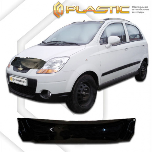 Дефлектор капота Ca-Plastic для Chevrolet Spark, арт.2010010101770
