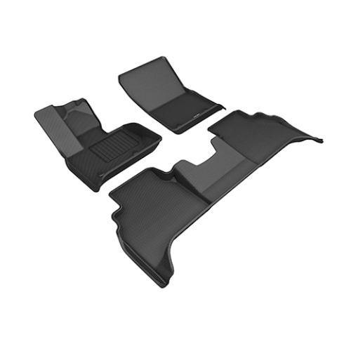 Коврики в салон Mercedes G (W463) 2018-2024, 3D ткань Sotra Lux, Черный, Арт. ST 74-00700