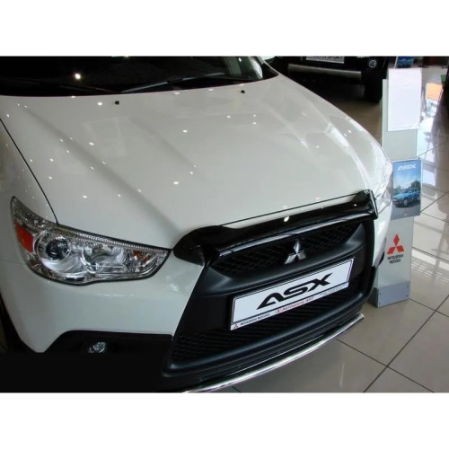Дефлектор капота SIM для Mitsubishi ASX, арт.SMIASX1312