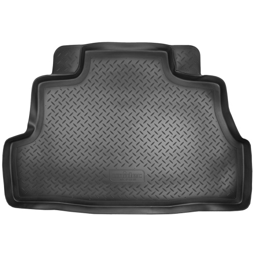 Коврик в багажник Nissan Almera (N16) 2000-2002 Седан, полиуретан Norplast, Черный, Арт. NPL-P-61-05