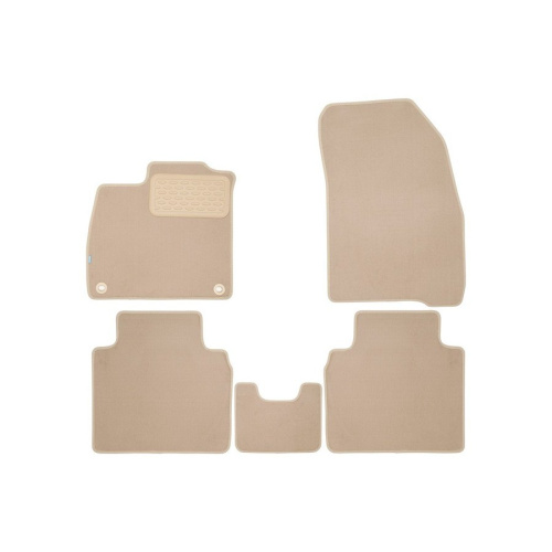 Коврики в салон Honda Accord  2022-, ткань Klever premium, Бежевый, Арт. KLEVER0401803822112KH