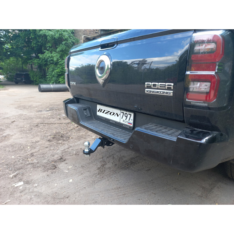Фаркоп Great Wall Poer King Kong 2022- E с антистуком БИЗОН Арт. FA0400EAK
