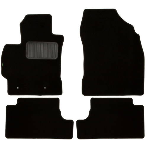 Коврики в салон Toyota Corolla (E140/E150) 2006-2010 Седан, ткань Klever standart, Черный, Арт. KLEVER02485101210KH