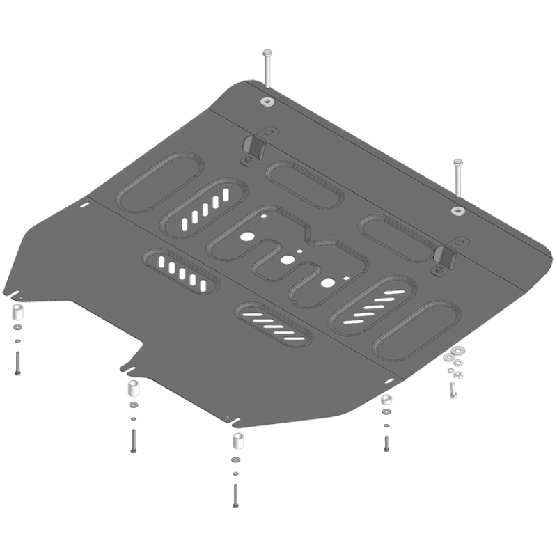 Защита картера двигателя, КПП Москвич M90 2025- Арт. 77604
