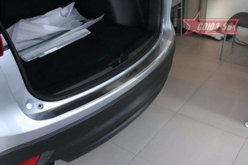 Накладка бампера Mazda CX-5 (KE) 2011-2015  Пластик  Арт. MCX5.36.7084