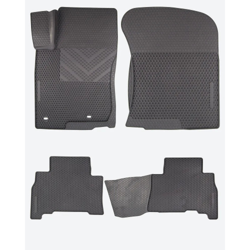 Коврики в салон Toyota Land Cruiser Prado (J150) 2013-2017 FL1 5 дв., 3D Sota bord резина, Черный, Арт. EVTS0658