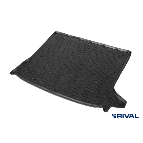 Коврик в багажник LADA Largus 2012-2021 Универсал, полиуретан Rival, Черный, 5 мест Арт. RIV16003002