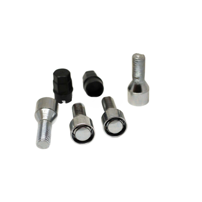 Секретные болты M14x1.5 Конус L-35мм Хром, Ключ 17-19, Арт. 374139X2