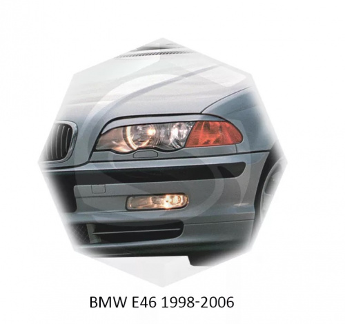 Реснички фар BMW 3 (E46) 1998-2003 Купе    Арт. Rbm03