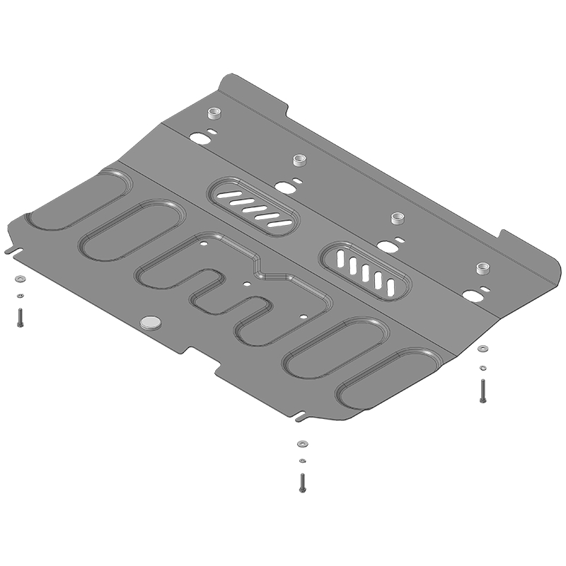 Защита картера двигателя, КПП Fiat Sedici 2005-2009 Арт. 70601