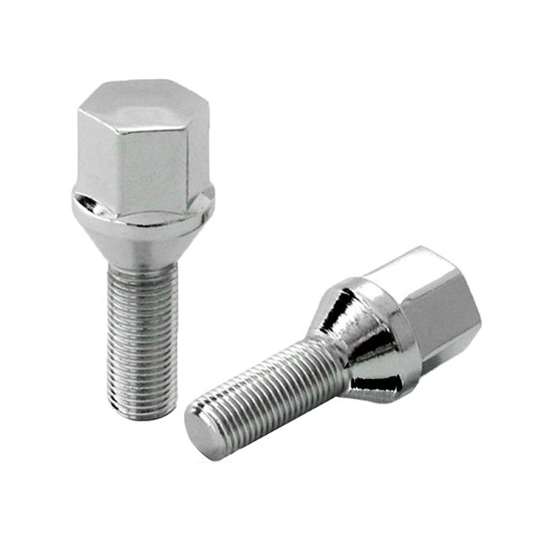 Болт колёсный M12x1.5 Конус L-24мм Хром, Ключ 17, Арт. 175093