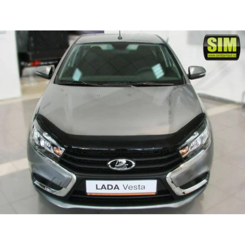Дефлектор капота SIM для LADA (ВАЗ) Vesta, арт.SVAZVE1512