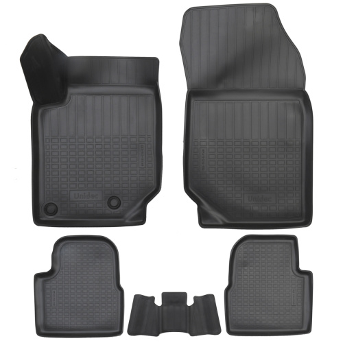 Коврики в салон Citroen C4  2020- Седан, полиуретан Norplast, Черный, Арт. NPA11C14132