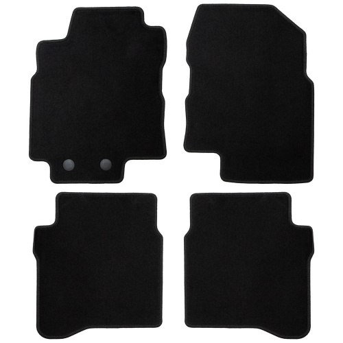 Коврики в салон Nissan Primera (P12) 2001-2008 Седан, ткань Klever эконом, Черный, Арт. KLEVER01361101200K
