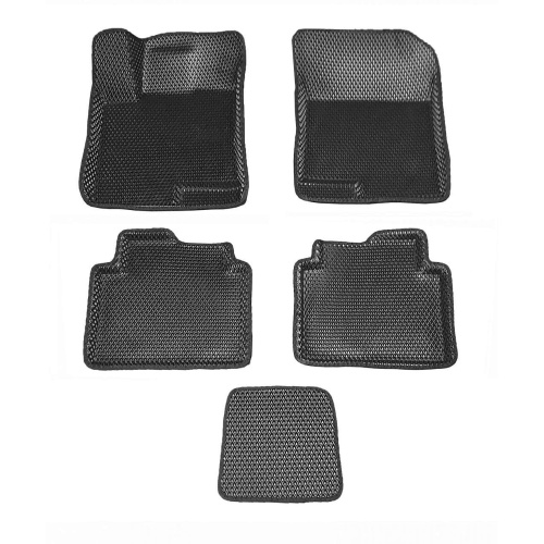 Коврики в салон Haval Jolion 2021-, 3D EVA Euromat X, Черный, 4WD Арт. XEVA3D001473