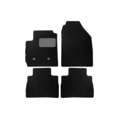 Коврики в салон Jetour X70 Plus  2020-, ткань Klever premium, Черный, Арт. KLEVER0312700422110KH