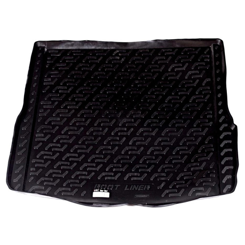Коврик в багажник Audi A6 (C6) 2004-2008 Универсал, пластик, L.Locker, Черный, Арт. 0100040600