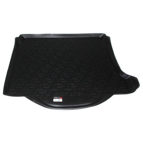 Коврик в багажник Mazda 3 (BK) 2003-2006 Седан, пластик, L.Locker, Черный, Арт. 0110020100