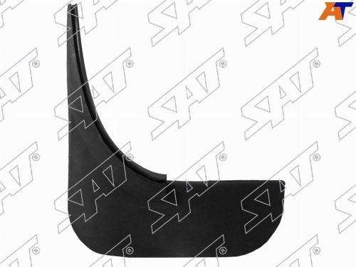 Брызговики Volkswagen Passat (B5) 1996-2001 Седан, задний левый, пластик Арт. ST-VWA6-064B-2