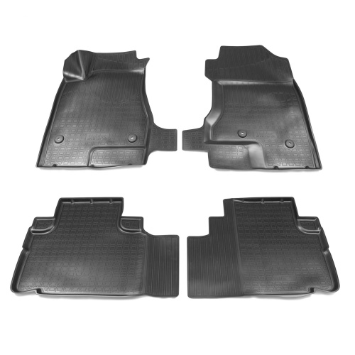 Коврики в салон Haval H6  2014-2020, полиуретан 3D Norplast, Черный, Арт. NPA10-C28-350