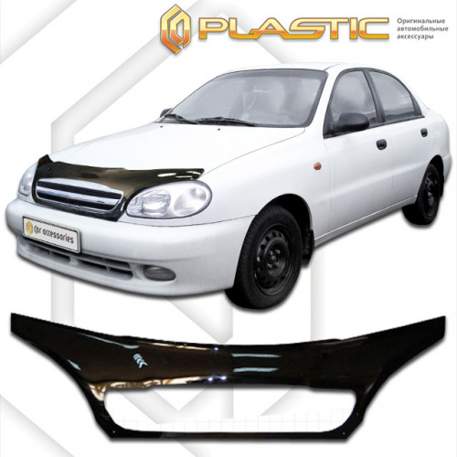 Дефлектор капота Ca-Plastic для Chevrolet Lanos, арт.2010010101367