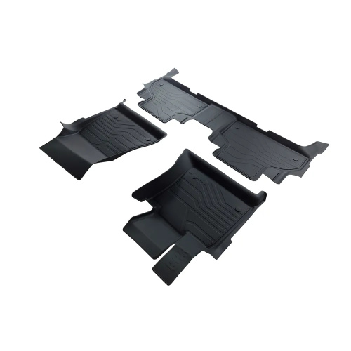 Коврики в салон BMW X5 (F15) 2013-2018, резина 3D SRTK LUX, Черный, Передние Арт. PER.3D.BM.X.5.13G.08Х19