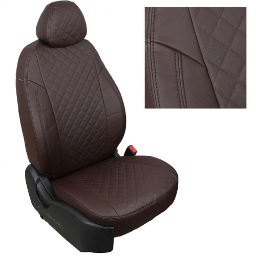 Чехлы SV-Auto для Hyundai Solaris, арт. Y93577RM-ch-ch-ch