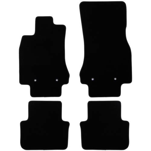 Коврики в салон Jaguar XF  2007-2011 Седан, текстильные Klever эконом, Черный, Арт. EXP.KLEVER01230101200k