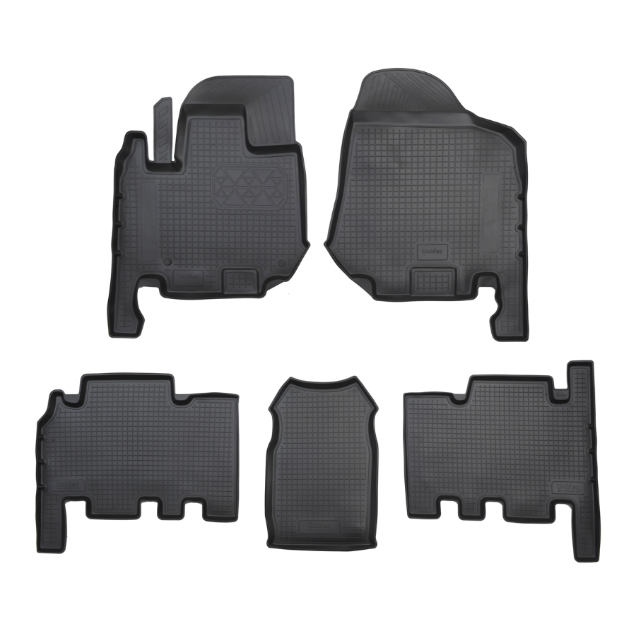 Коврики в салон Kia Carnival  2006-2014, полиуретан Norplast, Черный, Арт. NPL-Po-43-03