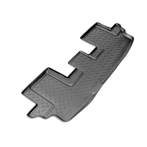 Коврики в салон Toyota Highlander (U40) 2010-2013 FL, полиуретан Norplast, Черный, 3 ряд Арт. NPLPO8819