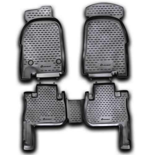 Коврики в салон Great Wall Wingle 3 2006-2012, полиуретан Element, Черный, Арт. LGT.59.11.210k