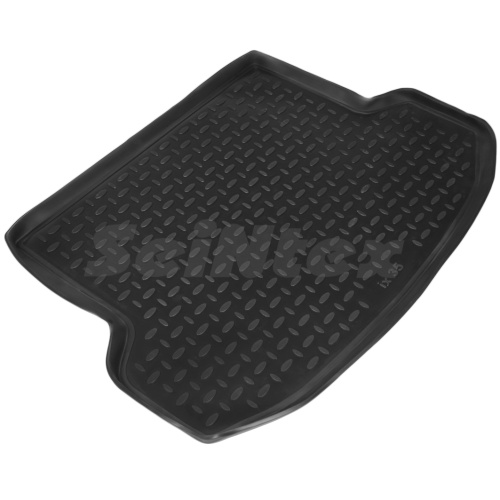 Коврик в багажник Hyundai ix35 2009-2013, полиуретан Seintex, Черный, Арт. 82031