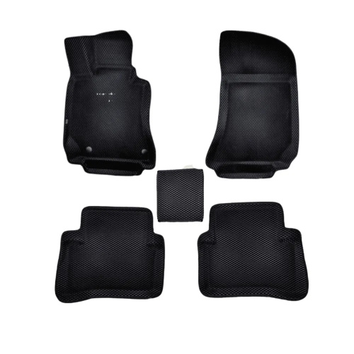 Коврики в салон Mercedes E (W212) 2009-2013 Седан, 3D EVA LOCKER, Черный, Арт. EVAMERE212
