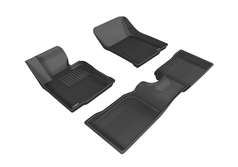 Коврики в салон MINI Countryman (R60) 2010-2016, 3D ткань Sotra Lux, Черный, Арт. ST 74-00528