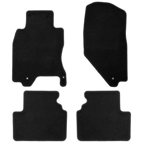 Коврики в салон Infiniti G  2006-2013 Седан, текстильные Klever эконом, Черный, Арт. KLEVER01761301200K
