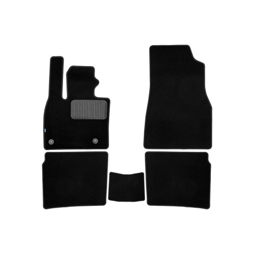 Коврики в салон Hongqi HS5 2018-, ткань Klever premium, Черный, Арт. KLEVER0511600622110KH