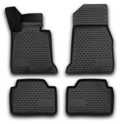Коврики в салон BMW 1 (F21) 2011-2015 Хэтчбэк 3 дв., полиуретан Element, Черный, Арт. NLC.3D.05.33.210k
