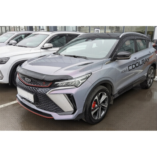 Дефлектор капота SIM для Geely Coolray, арт.NLD.SGEECO2312