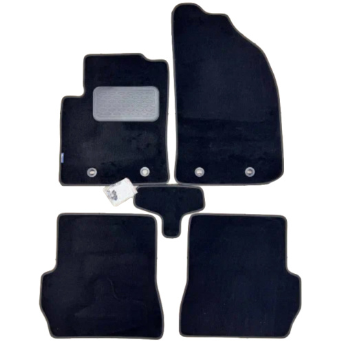 Коврики в салон Ford Fiesta (MK5) 2002-2005 3 дв., текстильные Element, Черный, Арт. NLT.16.06.11.110kh