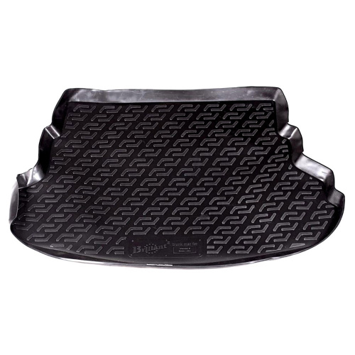 Коврик в багажник Mazda 6 (GH) 2007-2009 Седан, пластик, L.Locker, Черный, Арт. 0110030300