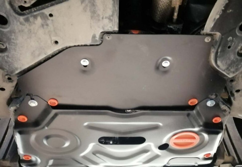 Защита картера двигателя, КПП Toyota RAV4 (XA50) 2018- V-2,0; 2,5 (2 части) Арт. ALF24116st
