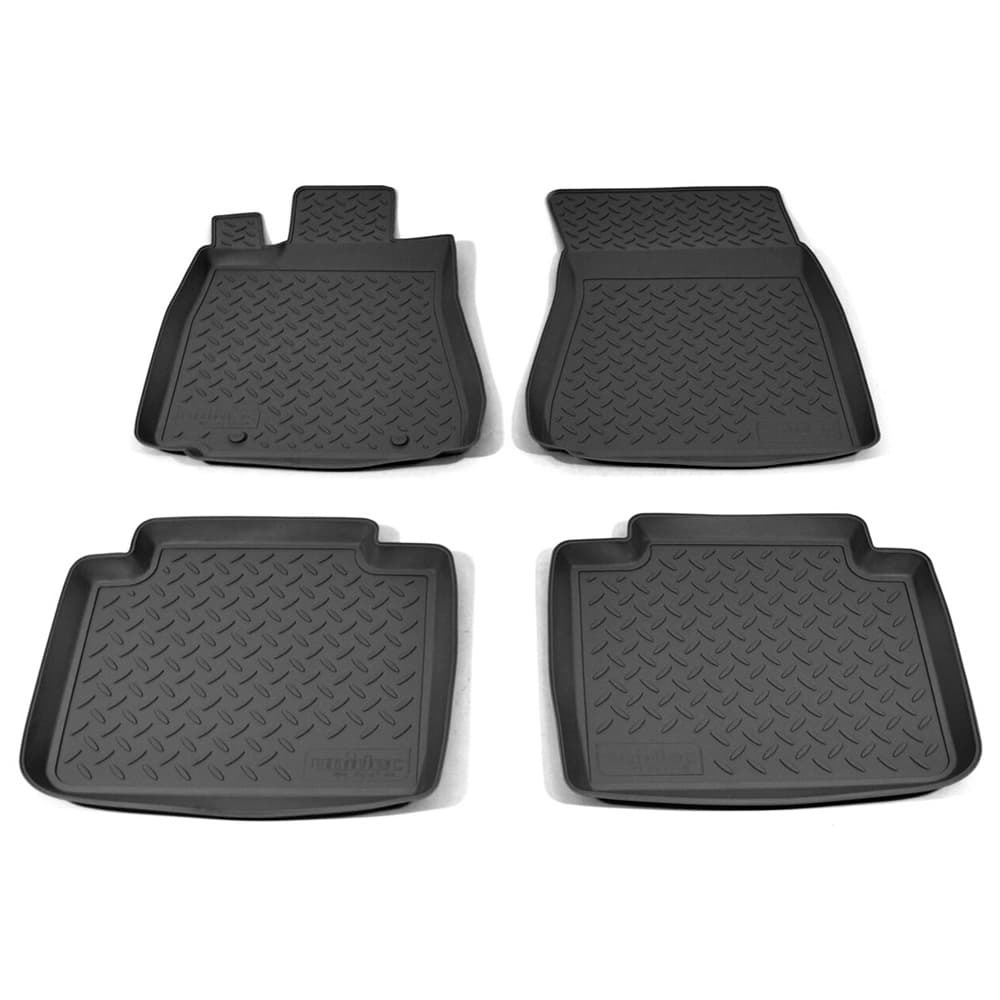 Коврики в салон Lexus GS  2004-2007, полиуретан Norplast, Черный, 2WD версия Арт. NPL-Po-47-50